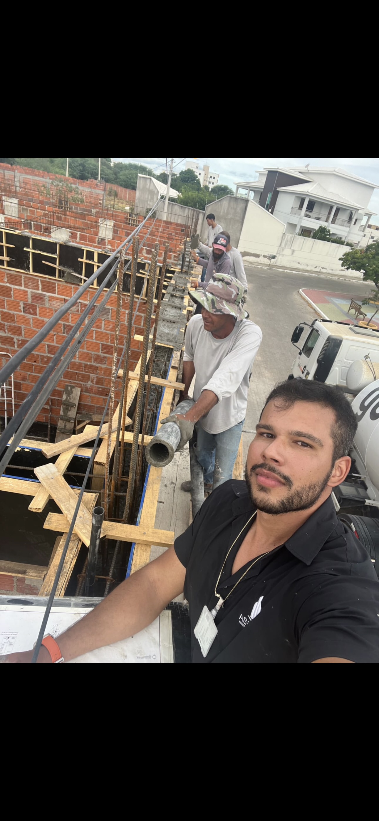 Acompanhamento da equipe da Aspecto no canteiro